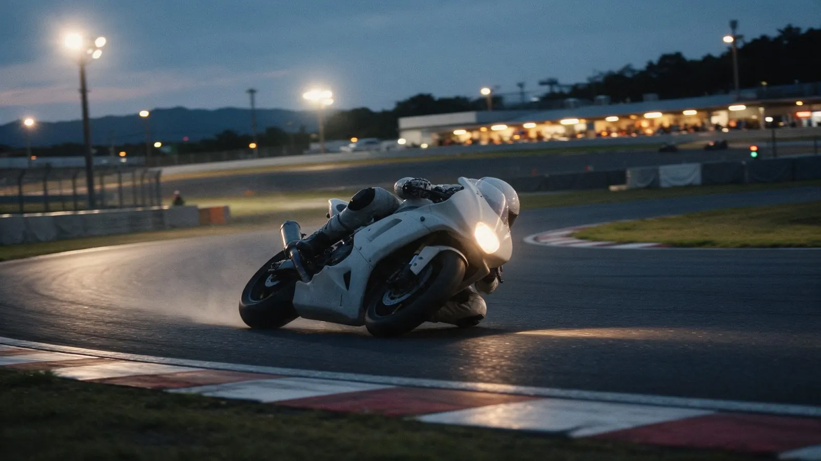 Endurance racing runs from daylight into the dark — the finish is what the regulars come for.