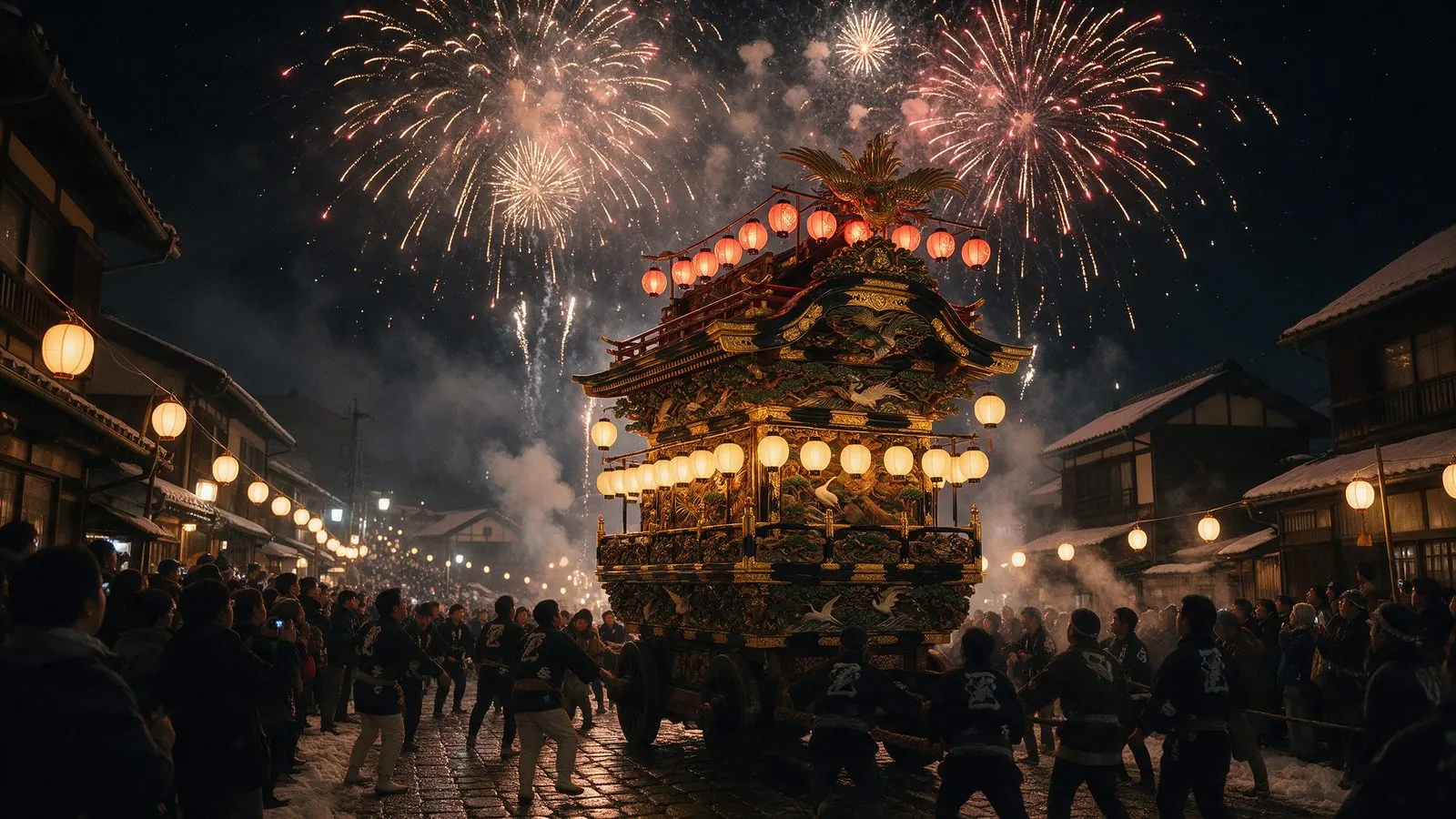 埼玉秩父的秩父夜祭