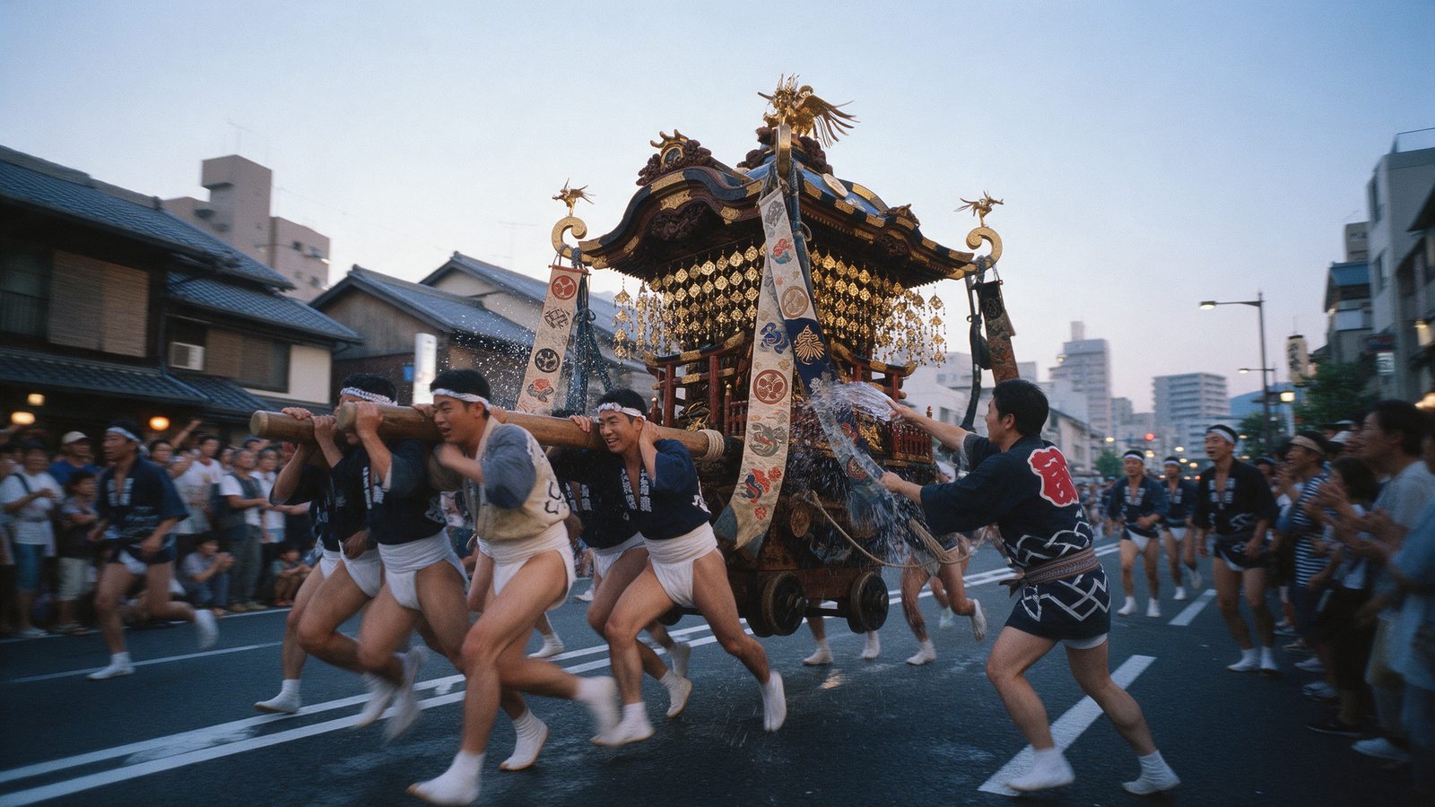 Hakata Gion Yamakasa in Fukuoka