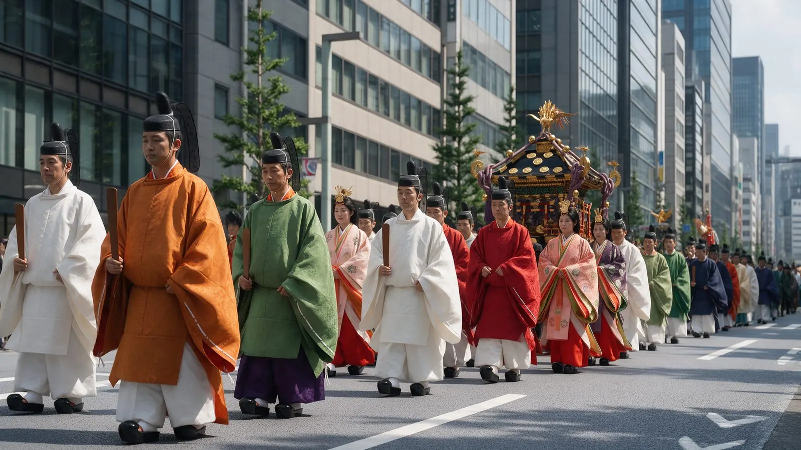 东京神田明神的神田祭