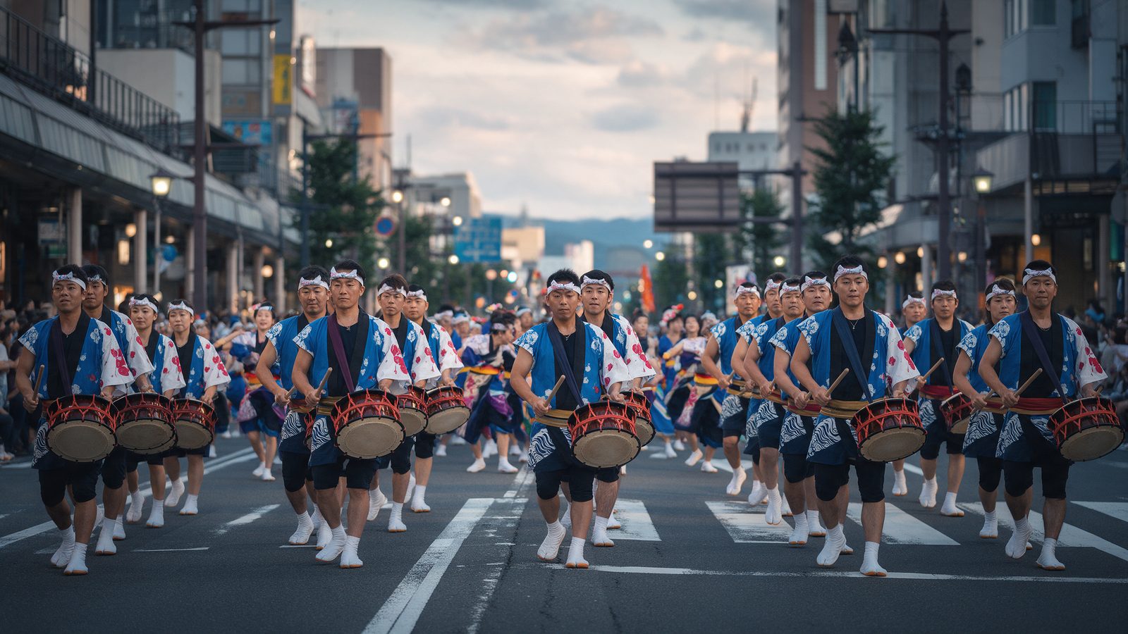 Morioka Sansa Odori in Morioka, Iwate