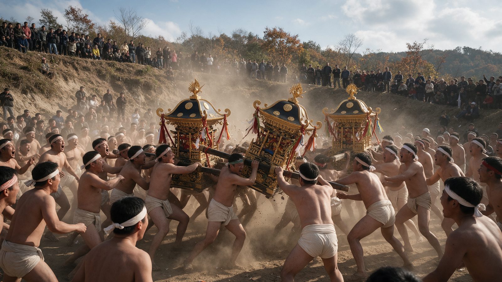 Nada no Kenka Matsuri in Himeji, Hyogo