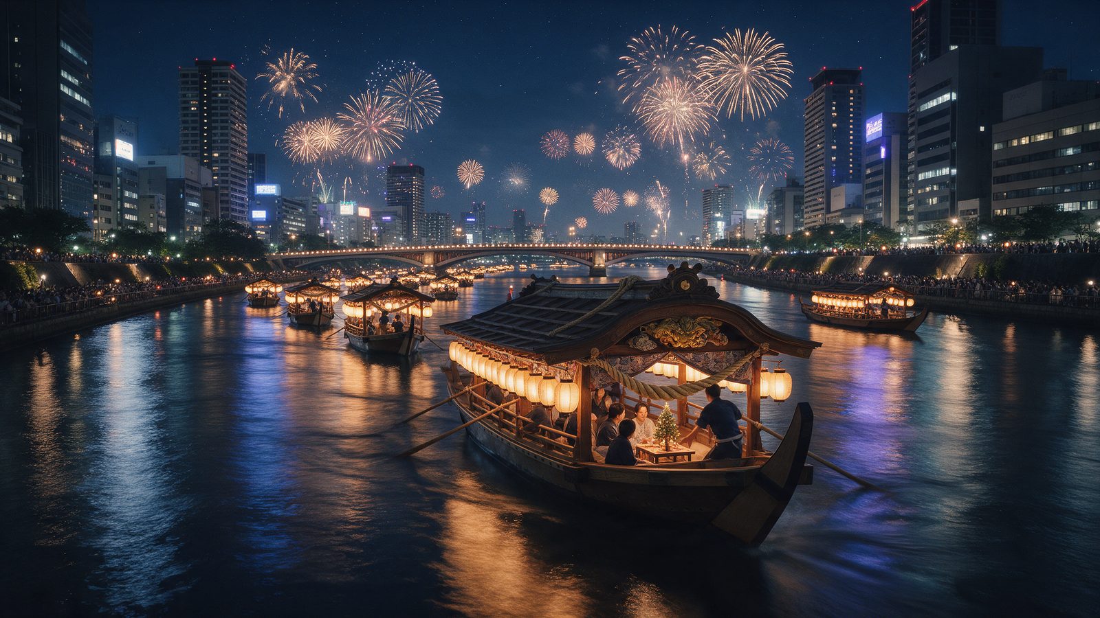 Tenjin Matsuri in Osaka