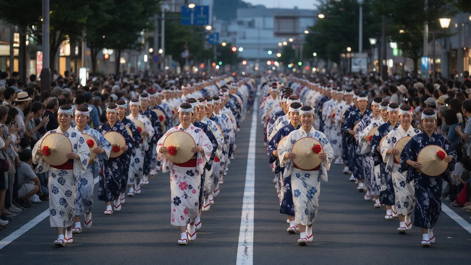 山形市的山形花笠祭